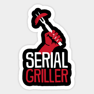 BBQ Serial Griller Sticker